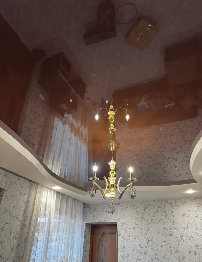 ორდონიანი გასაჭიმი ჭერი ფარული განათებით